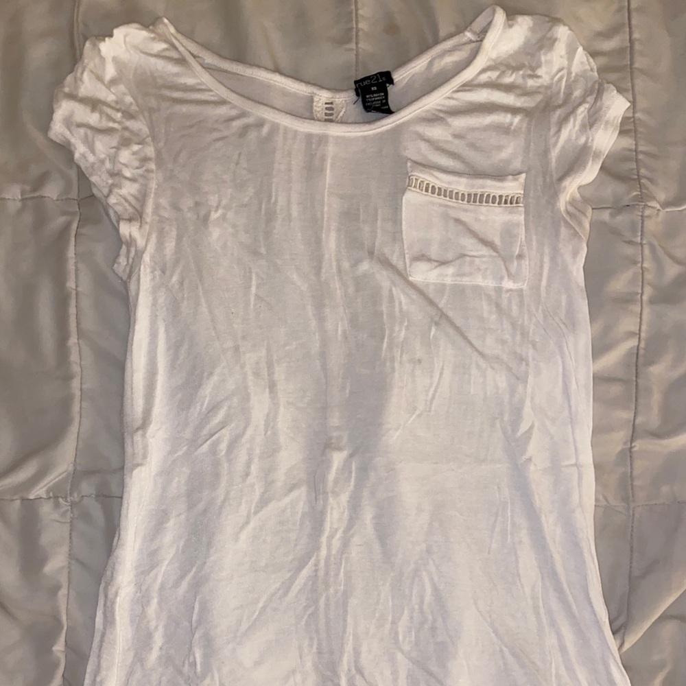 Rue 21 white shirt